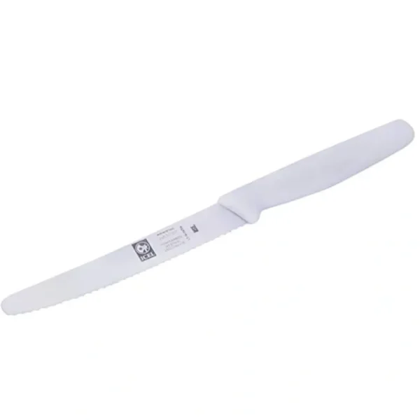 Icel White 4-1/2-Inch Steak Knife, Serrated Edge - cozylivehome.com | we sell a wide range of comfortable household items* Housewares