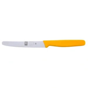 Icel Yellow 4-1/2-Inch Steak Knife, Serrated Edge - cozylivehome.com | we sell a wide range of comfortable household items* Housewares