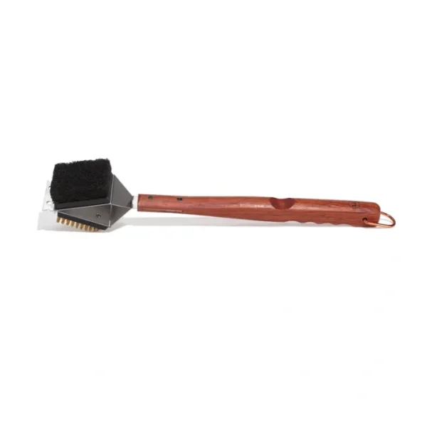 Shop All^3-IN-1 GRILL BRUSH WITH ROSEWOOD HANDLE - cozylivehome.com | we sell a wide range of comfortable household items