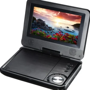 Shop All^7-inch 270° Swivel Screen Portable DVD Player - Black - cozylivehome.com | we sell a wide range of comfortable household items