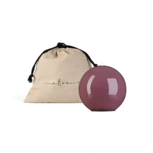 4 INCH HIGH GLOSS CANDLE SPHERE - MERLOT - cozylivehome.com | we sell a wide range of comfortable household items* Giftware