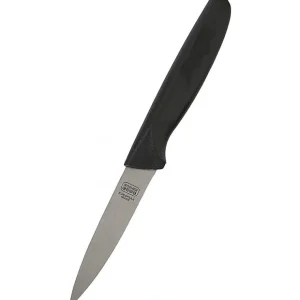 4 Inch Knife - Pointed tip/streight edge - Black - cozylivehome.com | we sell a wide range of comfortable household items* Housewares