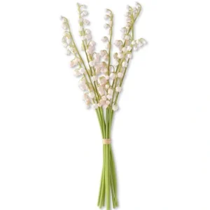 17 Inch Pink Real Touch Lily of The Valley Bundle (9 Stems) - cozylivehome.com | we sell a wide range of comfortable household items* Giftware
