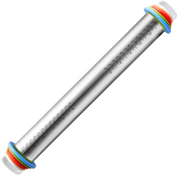 Shop All^17 Inch Stainless Steel Rolling Pin Adjustable - cozylivehome.com | we sell a wide range of comfortable household items