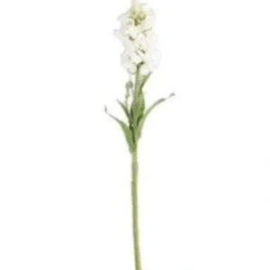 20.5 Inch White Stock Flower Stem - cozylivehome.com | we sell a wide range of comfortable household items* Giftware