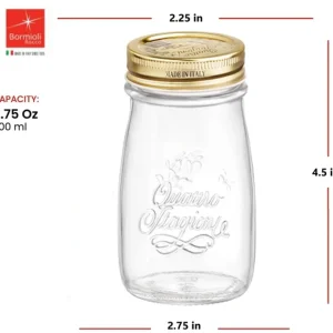 Shop All^JAR BORMIOLI QUATTRO 6.75 oz - cozylivehome.com | we sell a wide range of comfortable household items