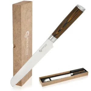 Shop All^J-BKS8-PW Serrated Blade Eight Inch Bread Knife wi - cozylivehome.com | we sell a wide range of comfortable household items