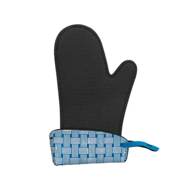 KG Mitt LG Blueberry/White Woven - cozylivehome.com | we sell a wide range of comfortable household items* Housewares