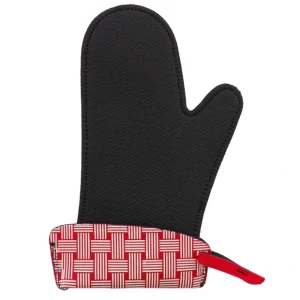 KG Mitt LG Cherry/White Woven - cozylivehome.com | we sell a wide range of comfortable household items* Housewares