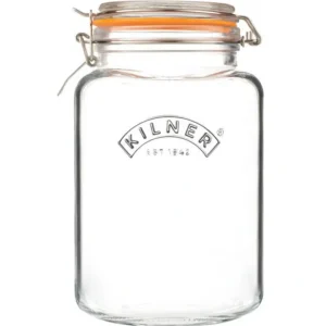 Shop All^KILNER SQUARE CLIP TOP JAR 102 OZ - cozylivehome.com | we sell a wide range of comfortable household items