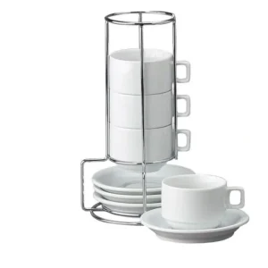 Shop All^Kitchen Stackable Espresso Mug Set - cozylivehome.com | we sell a wide range of comfortable household items