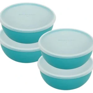 KitchenAid Plastic Pinch Bowls with Lids, Set Of 4 - cozylivehome.com | we sell a wide range of comfortable household items* Housewares