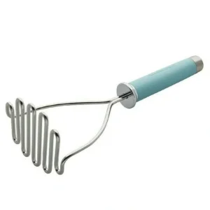 KitchenAid Potato Masher Stainless Steel Aqua Sky KE008OHAQA Dishwasher Safe - cozylivehome.com | we sell a wide range of comfortable household items* Housewares