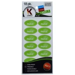 Shop All^Kosher Labels18pk. - Pareve - cozylivehome.com | we sell a wide range of comfortable household items