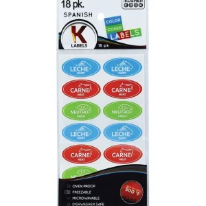 05409 Kosher Labels18pk. Spanish - Assorted - cozylivehome.com | we sell a wide range of comfortable household items* Housewares