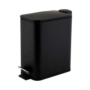 5L Slim Rectangular Pedal Bin with Soft Close Lid - cozylivehome.com | we sell a wide range of comfortable household items* Housewares
