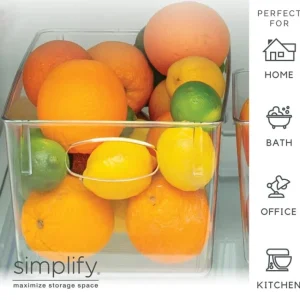 Shop All^Large Horizontal Organizer - 11"x7.75"x6" - Clear - cozylivehome.com | we sell a wide range of comfortable household items