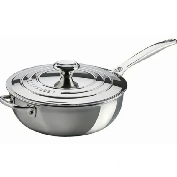 Shop All^Le Creuset Tri-Ply Saucier Pan with Lid 3.5Qt. - cozylivehome.com | we sell a wide range of comfortable household items