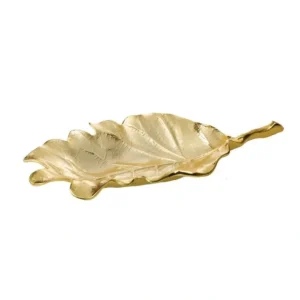 LE927 Gold Leaf Dish - 10.75"L x 5.5"W x 1.75"H.. - cozylivehome.com | we sell a wide range of comfortable household items* Giftware