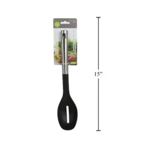 L.Gourmet 13"L Nylon Slotted Spoon w/ SS Handle, t.o.c. - cozylivehome.com | we sell a wide range of comfortable household items* Housewares