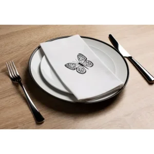 Shop All^Linen Look Guest Towels 16 Pack Black Butterfly - cozylivehome.com | we sell a wide range of comfortable household items