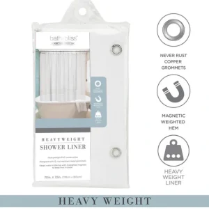 LINER HEAVY M.GROMMET(WHITE) 70X71 - cozylivehome.com | we sell a wide range of comfortable household items* Housewares