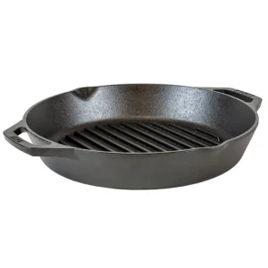Shop All^LODGE DUAL HANDLE GRILL PAN 12" - cozylivehome.com | we sell a wide range of comfortable household items