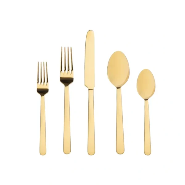 Shop All^42115 Lola Flatware Service for 4 Gold - cozylivehome.com | we sell a wide range of comfortable household items