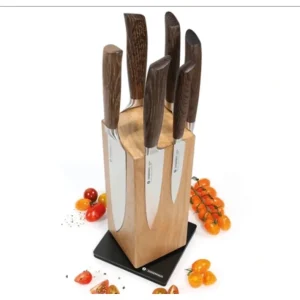 Shop All^Magnetic Spinning Knife Block, Oak - cozylivehome.com | we sell a wide range of comfortable household items