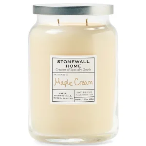 MAPLE CREAM CANDLE LG - cozylivehome.com | we sell a wide range of comfortable household items* Shop All