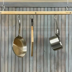 Maple Hanging Bar Pot Rack 20" - cozylivehome.com | we sell a wide range of comfortable household items* Shop All