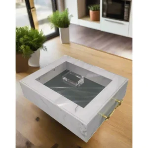 Marble Lucite 9x13 Pan Holder With Handles & Cover - cozylivehome.com | we sell a wide range of comfortable household items* Shop All
