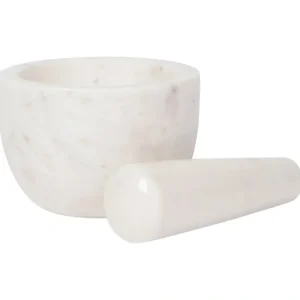 MARBLE MORTAR AND PESTLE WHITE - cozylivehome.com | we sell a wide range of comfortable household items* Shop All