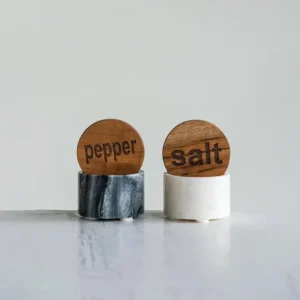 Marble Pot, Salt + Pepper - cozylivehome.com | we sell a wide range of comfortable household items* Shop All