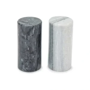 48777 MARBLE SALT & PEPPER SHAKER - BLACK & WHITE - cozylivehome.com | we sell a wide range of comfortable household items* Giftware