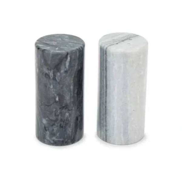48777 MARBLE SALT & PEPPER SHAKER - BLACK & WHITE - cozylivehome.com | we sell a wide range of comfortable household items* Giftware