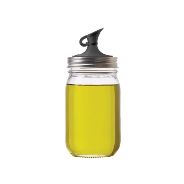 MASON JAR OIL CRUET BLACK - cozylivehome.com | we sell a wide range of comfortable household items* Shop All