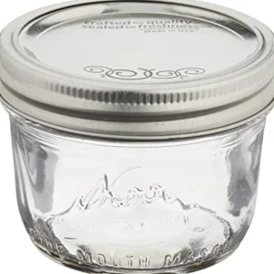 MASON JAR WIDE MOUTH 8oz- KERR - cozylivehome.com | we sell a wide range of comfortable household items* Housewares