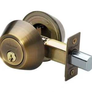 MASTER-DEADBOLT-DOUBLE CYL-ANT.BRASS - cozylivehome.com | we sell a wide range of comfortable household items* Shop All