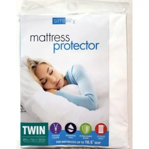 MATTRESS COVER-VINYL w-ZIPPER- TWIN 39″x 76″x 8 - cozylivehome.com | we sell a wide range of comfortable household items* Housewares