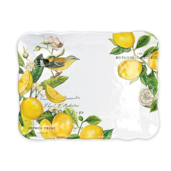 MDW LEMON BASIL MELAMINE COOKIE TRAY - cozylivehome.com | we sell a wide range of comfortable household items* Shop All