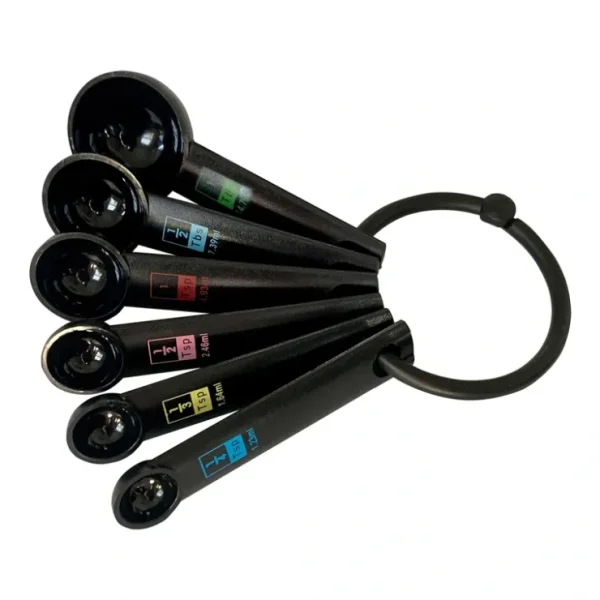 MEASURING SPOONS BLACK - cozylivehome.com | we sell a wide range of comfortable household items* Shop All