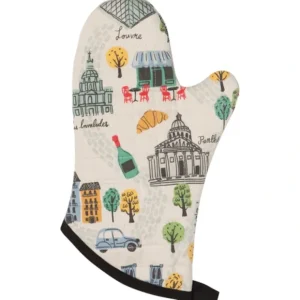 Meet Me In Paris Quilted Oven Mitt - cozylivehome.com | we sell a wide range of comfortable household items* Housewares