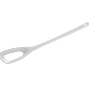 MELAMINE BLENDING SPOON W/ HOLE WHT - cozylivehome.com | we sell a wide range of comfortable household items* Shop All