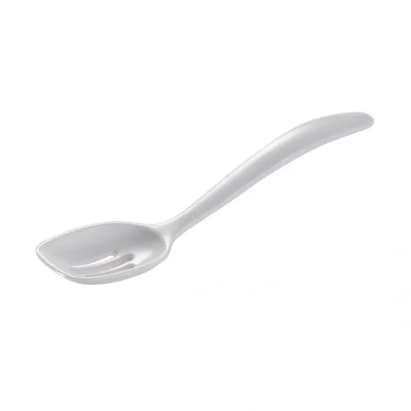 MELAMINE MINI SLOTTED SPOON 7.5" WHT - cozylivehome.com | we sell a wide range of comfortable household items* Shop All
