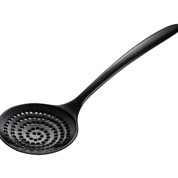 MELAMINE SKIMMER SPOON 12.5" BLK - cozylivehome.com | we sell a wide range of comfortable household items* Shop All