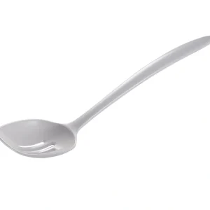 MELAMINE SLOTTED SPOON 12" WHT - cozylivehome.com | we sell a wide range of comfortable household items* Shop All