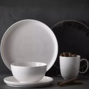 Mercerie round White Service for 4 - cozylivehome.com | we sell a wide range of comfortable household items* Shop All