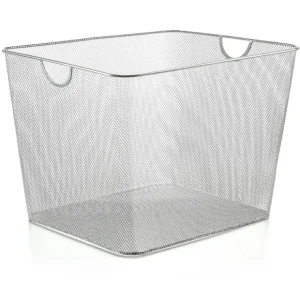Mesh Open Bin Storage Basket Organizer for Toiletries, Detergents Laundry 15 x 12 x 11.5 #1182 - cozylivehome.com | we sell a wide range of comfortable household items* Shop All