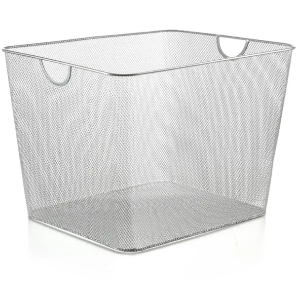 Mesh Open Bin Storage Basket Organizer for Toiletries, Detergents Laundry 15 x 12 x 11.5 #1182 - cozylivehome.com | we sell a wide range of comfortable household items* Shop All